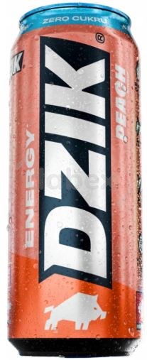 Dzik Napój Energ. Peach Zero 500ml/24