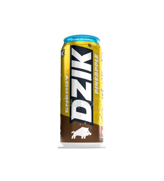 Dzik Energy Drink Pineapple Zero 0,5l