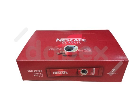 Nescafe Kawa Rozp. Classic Paluszki (100x2g) 200g