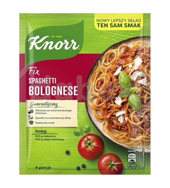 Knorr Fix Spaghetti Bolognese 41g