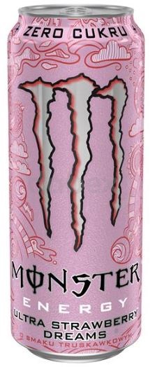 Monster Napój Energ. Ultra Strawberry 500ml/12