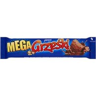 Grześki Waffle Mega with Chocolate 48g