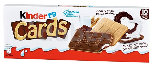 Ferrero Kinder Cards T5 128g/20 IMP