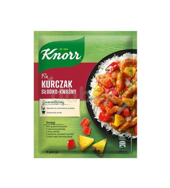 Knorr Fix Kurczak Słodko Kwaśny 64g/20