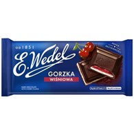 Wedel Czekolada Gorzka nadz. Wiśnia 80g/20