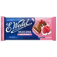 Wedel Czekolada Mleczna nadz. Malina 100g/20