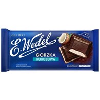 Wedel Czekolada Gorzka nadz. Kokos 100g/20