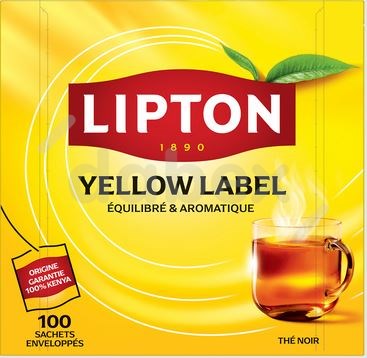 Lipton Yellow Label Tea (100*2g) 200g EU