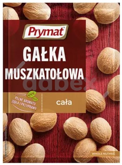 Prymat Gałka Muszkatołowa Cała 2szt. 10g/12