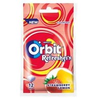 Guma TORBA Orbit Refreshers Strawb-Lemon 26g/15