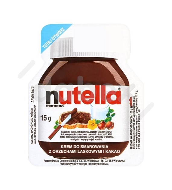 Ferrero Krem Nutella 15g/120 IMP