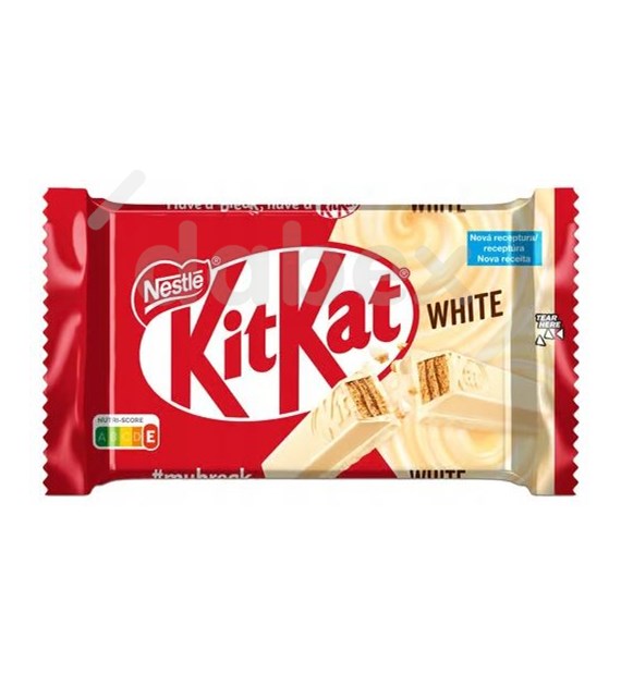 Baton KitKat White 4 Paluszki 41,5g/24 IMP