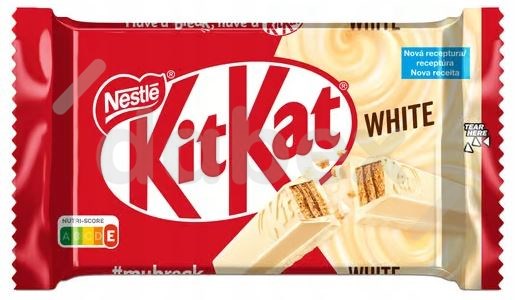 Baton KitKat White 4 Paluszki 41,5g/24 IMP