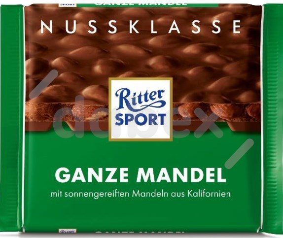 Ritter Sport Czekolada Whole Almonds 100g/11