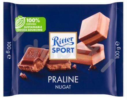 Ritter Sport Czekolada Praline Nugat 100g/13
