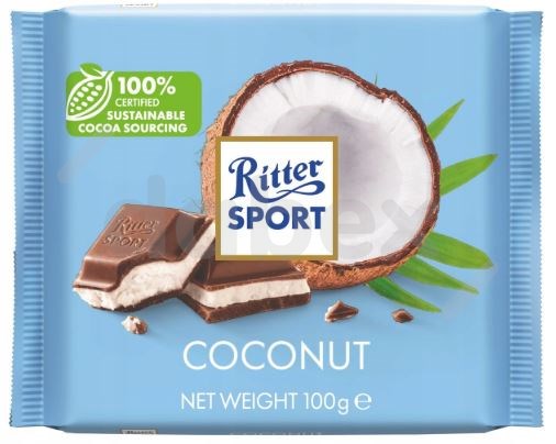 Ritter Sport Czekolada Coconut 100g/12