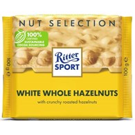 Ritter Sport Czekolada White Whole Nut 100g/10