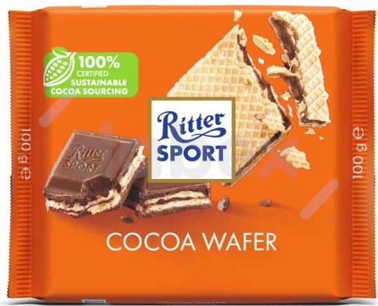 Ritter Sport Czekolada Waffer 100g/10 IMP+STI PL