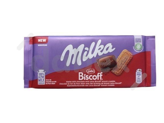 Milka Czekolada Biscoff 90g/24 IMP