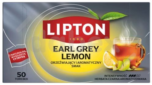 Lipton Earl Grey Lemon Tea (50*2g) 100g