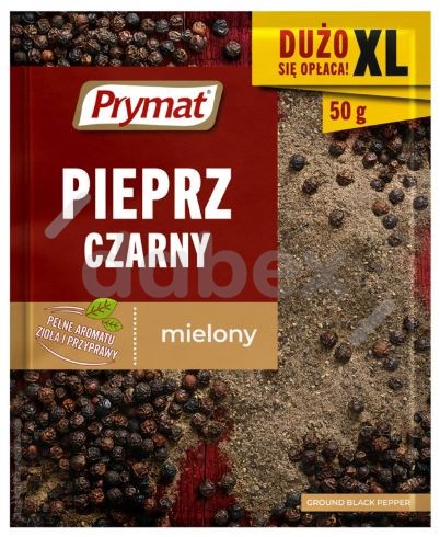 Prymat Pieprz Czarny Mielony XXL 50g/20