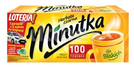 Minutka Herbata Ekspresowa 100t 140g/5 PROMO
