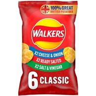 Walkers Variety (6*25g) 150g