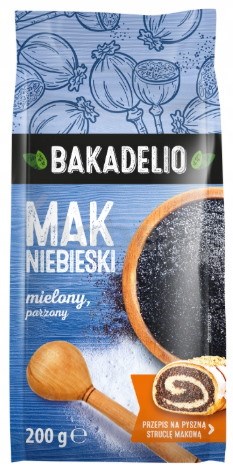 Bakadelio Mak Niebieski Mielony 200g/10