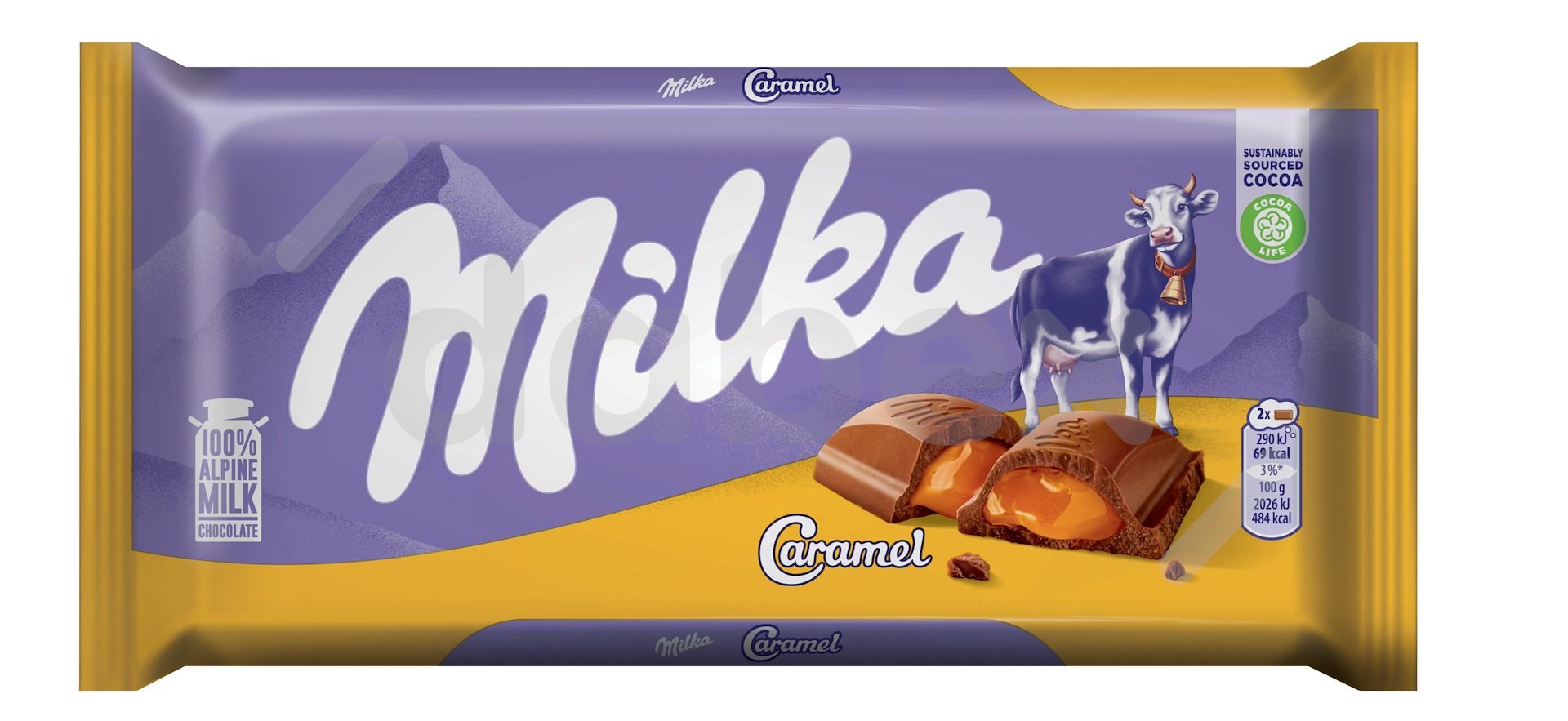 Milka Czekolada Caramel 100g/18 IMP