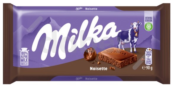 Milka Czekolada Noisette 90g/25 IMP