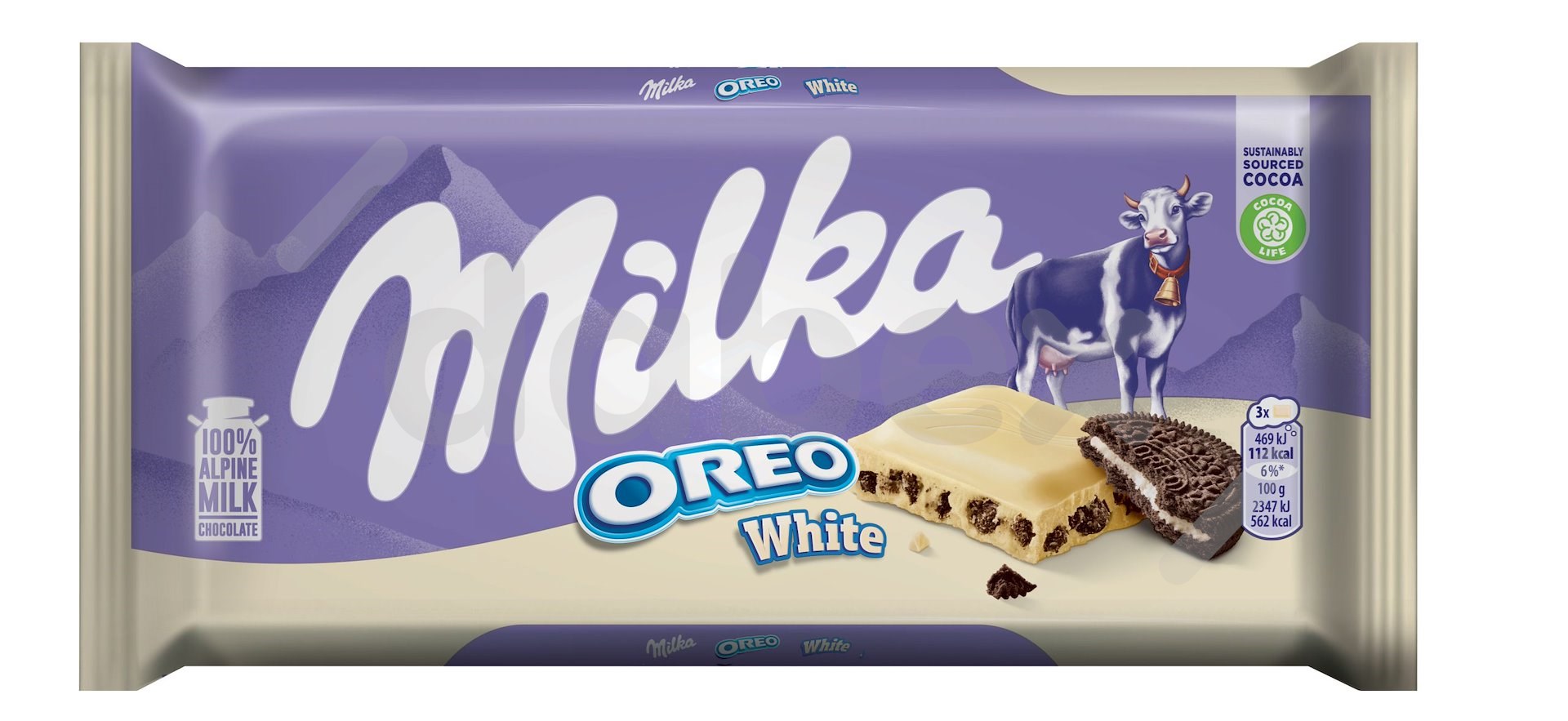Milka Czekolada Oreo White 100g/22 IMP
