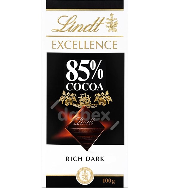Lindt Czekolada Excellence 85% Cocoa 100g/20 IMP