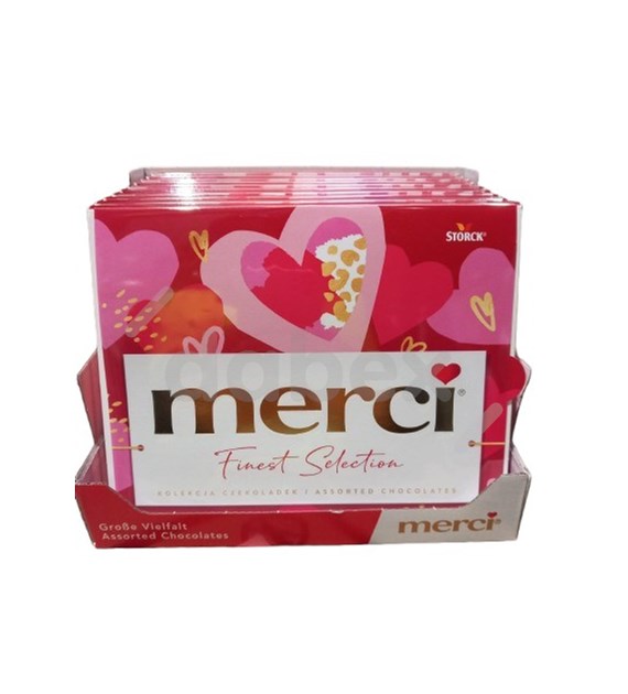 Storck Bomboniera Merci Czerwona 250g/10 PROMO