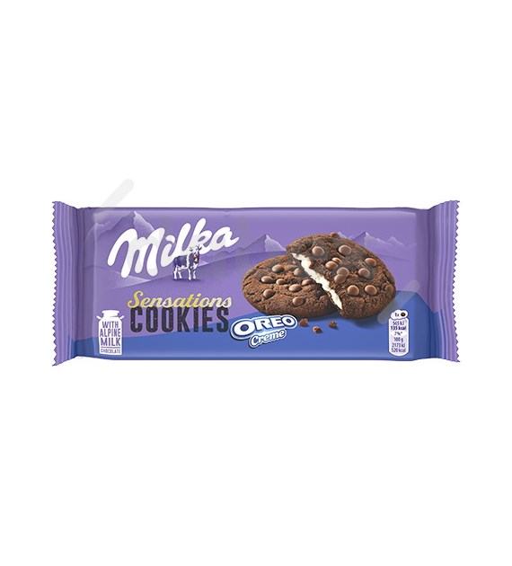 Milka Sensations Cookies Oreo 156g