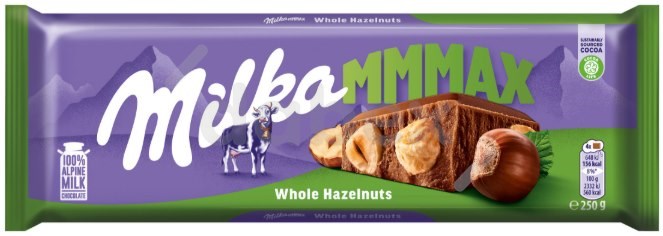 Milka Whole Hazelnuts 250g PROMO