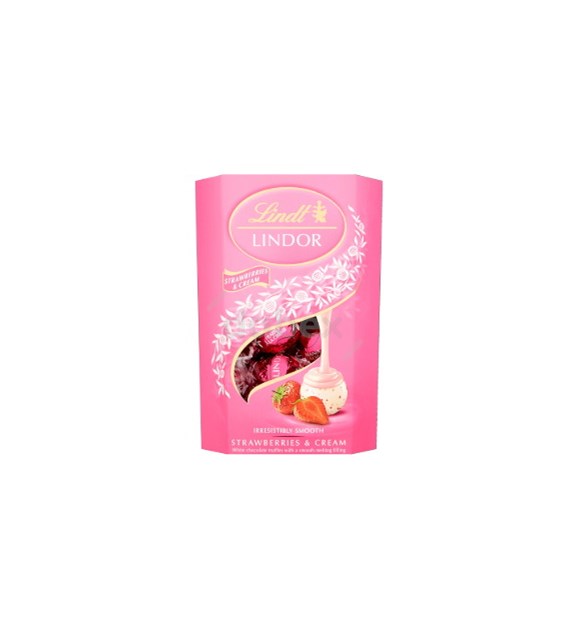 @ Lindt Praliny Lindor Strawberry&Cream 200g/8