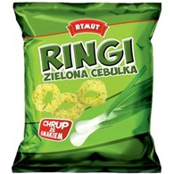 Rymut Chrupki Ringi Zielona Cebulka 20g/90