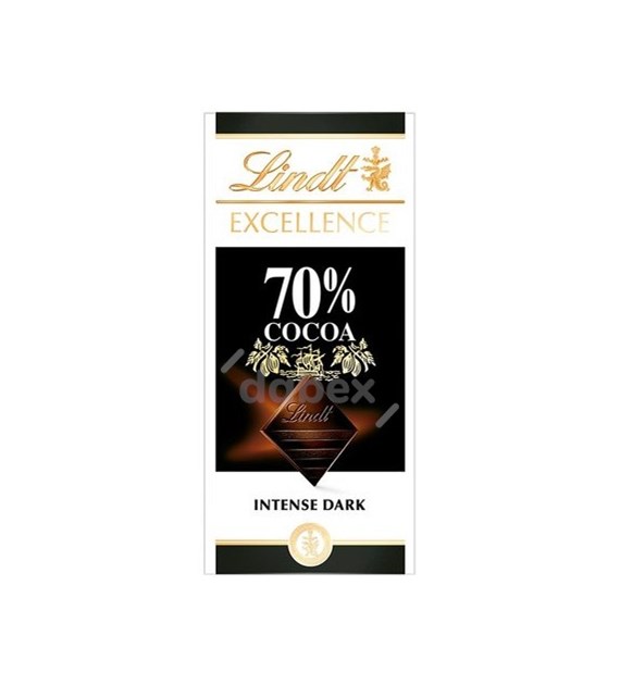 Lindt Czekolada Excellence 70% Cocoa 100g/20
