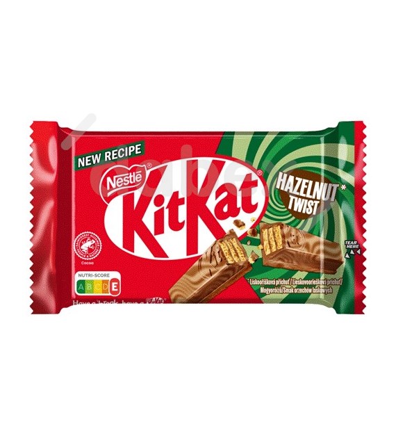 @Baton KitKat 4 Paluszki Hazelnut Twist41,5g/24IMP