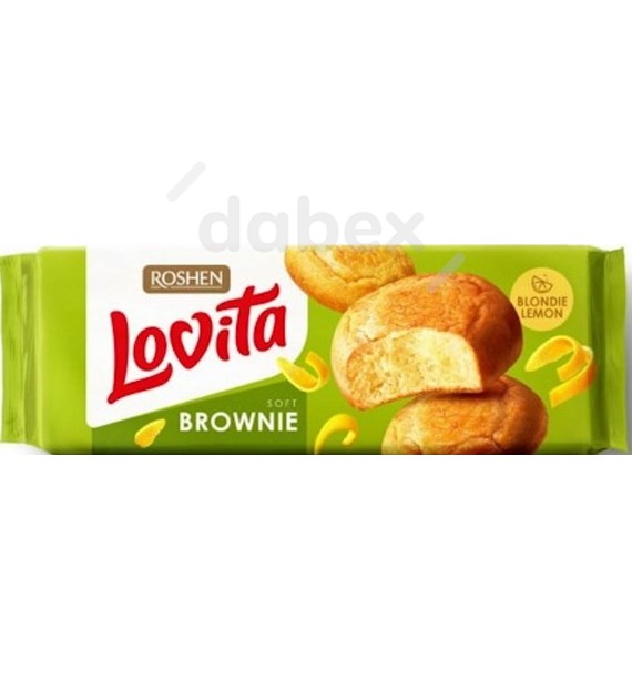 @ Roshen Lovita Blondie Brownie Lemon 152g/21 IMP
