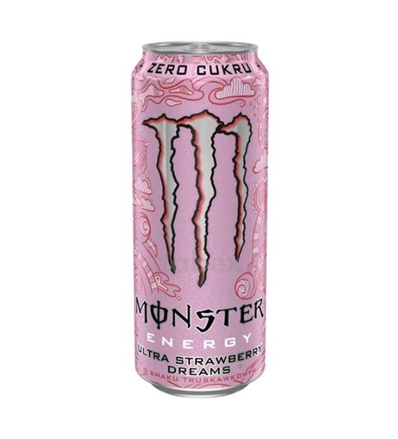 @Monster Napój Energ. Ultra Strawberry 500ml/12DRS