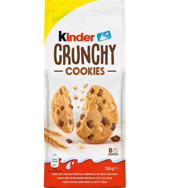 @ Ferrero Ciastka Kinder Crunchy 136g/15 IMP