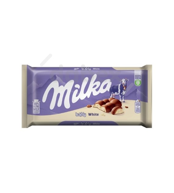 Milka Bubbly White 95g