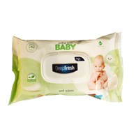 Deep Fresh Wet Wipes Green 72pcs