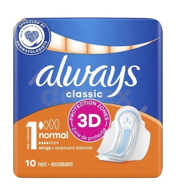 Alwayd Sanitary Pads Classic Normal 10pcs