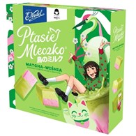 Wedel Ptasie Mleczko Matcha Wiśnia 340g/18