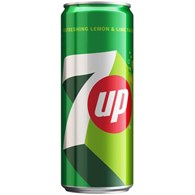 7Up Zero Sugar (sleek can) 0,33l