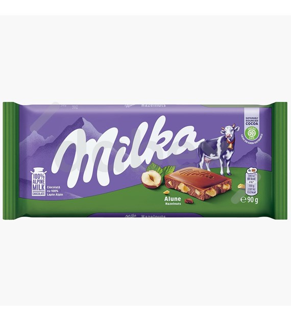 Milka Hazelnut 90g