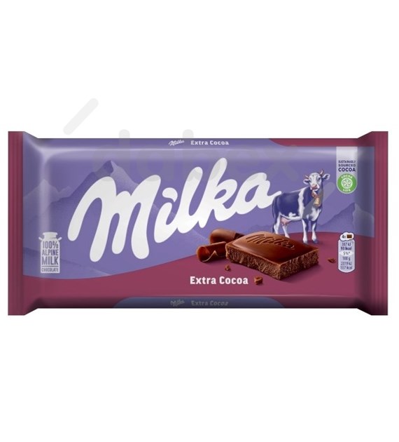Milka Extra Cocoa 100g