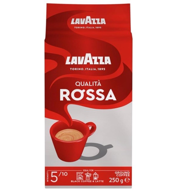 Lavazza Kawa Mielona Qualita Rossa 250g/20